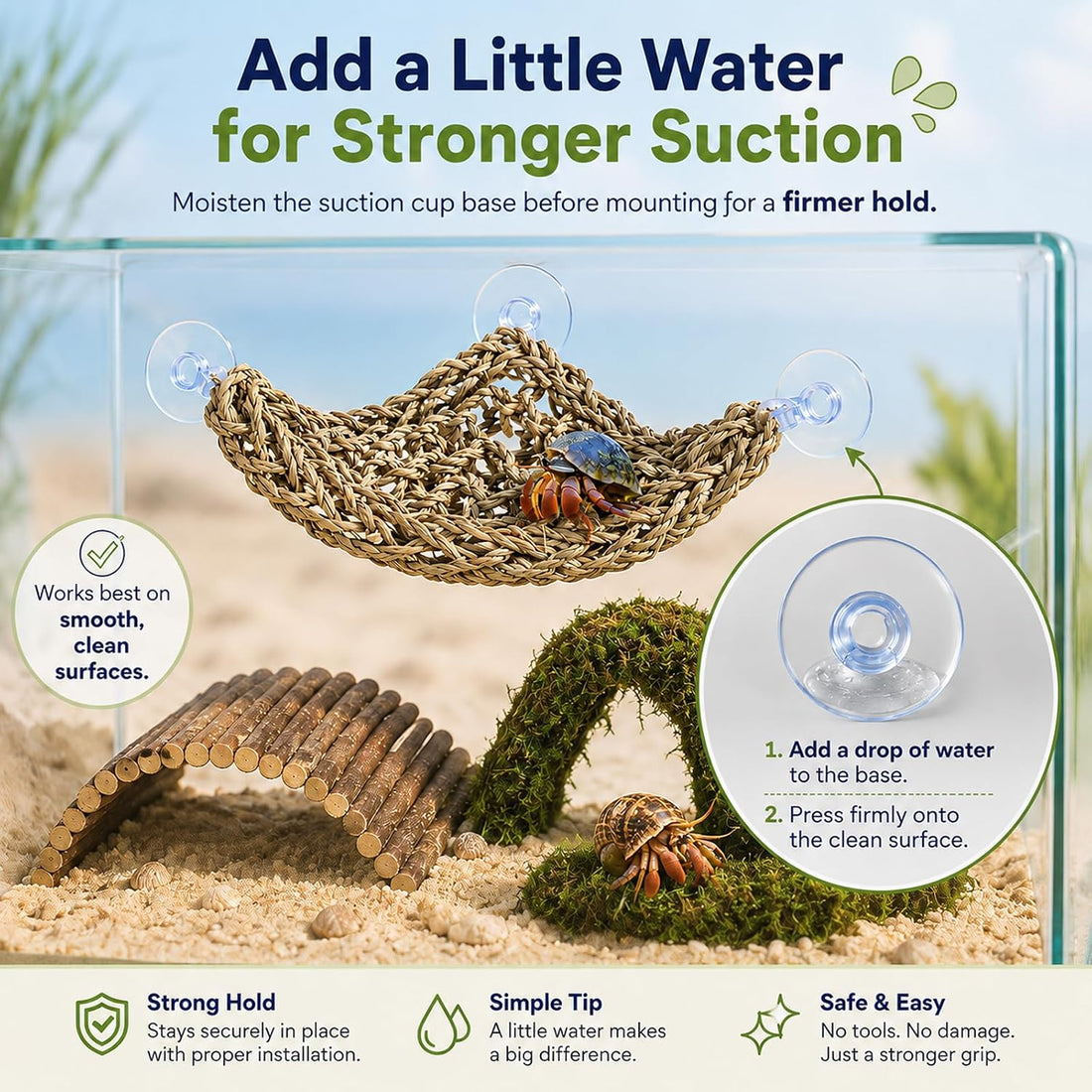 HERCCOCCI Hermit Crab Accessories