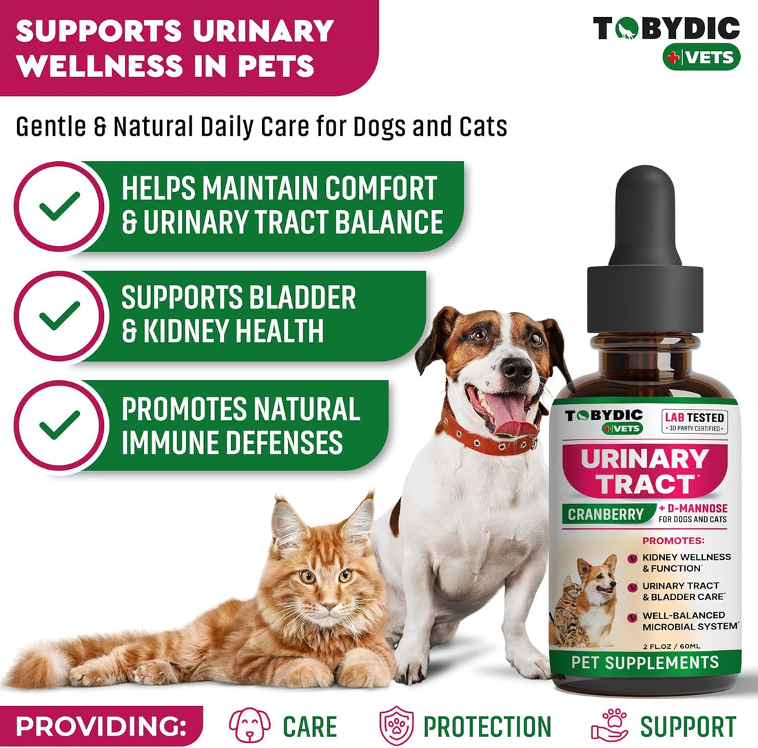 Cat & Dog Natural UTI Support & Urinary Tract Infection Treatment
