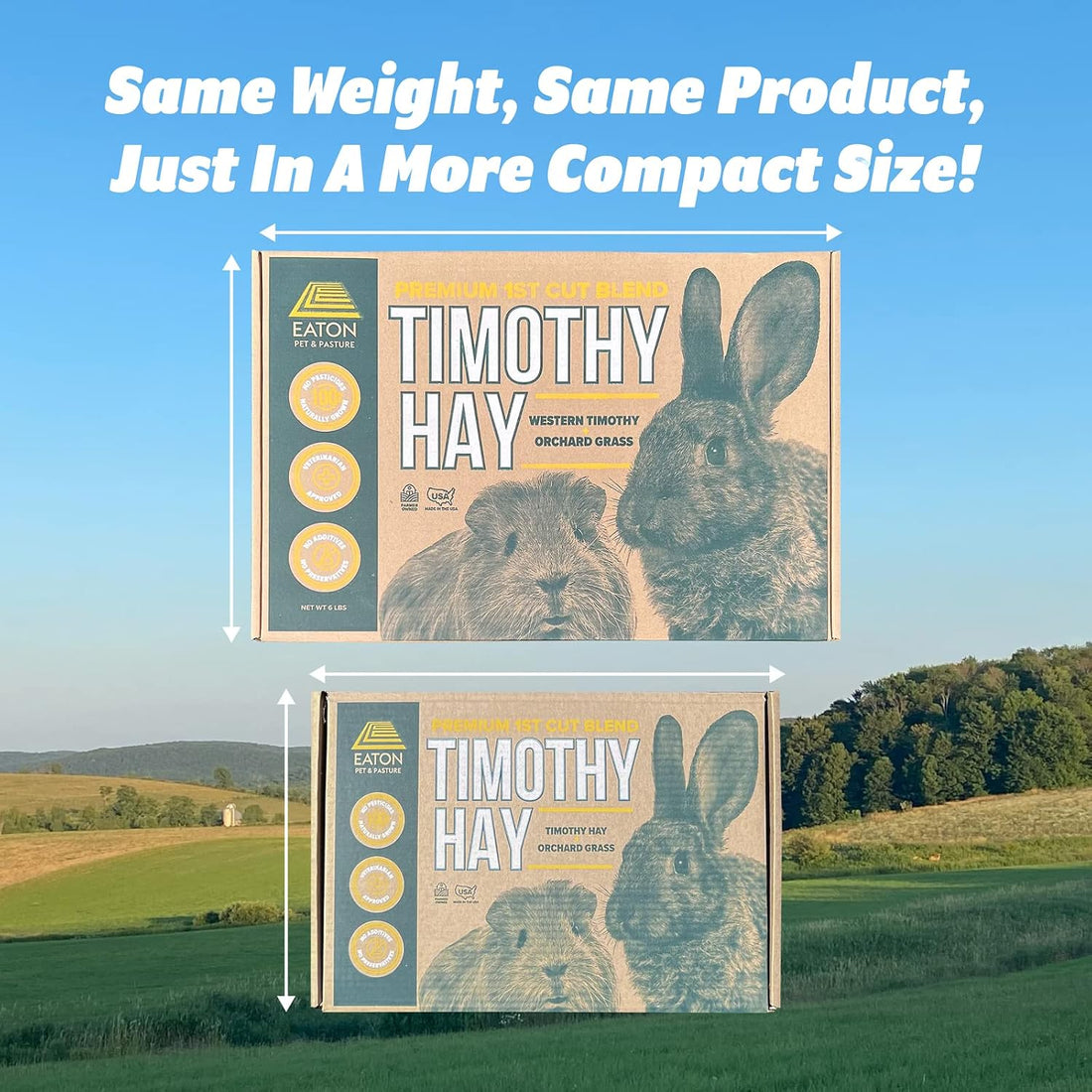 Eaton Pet and Pasture Naturally Grown, Premium, 1st Cut Blend