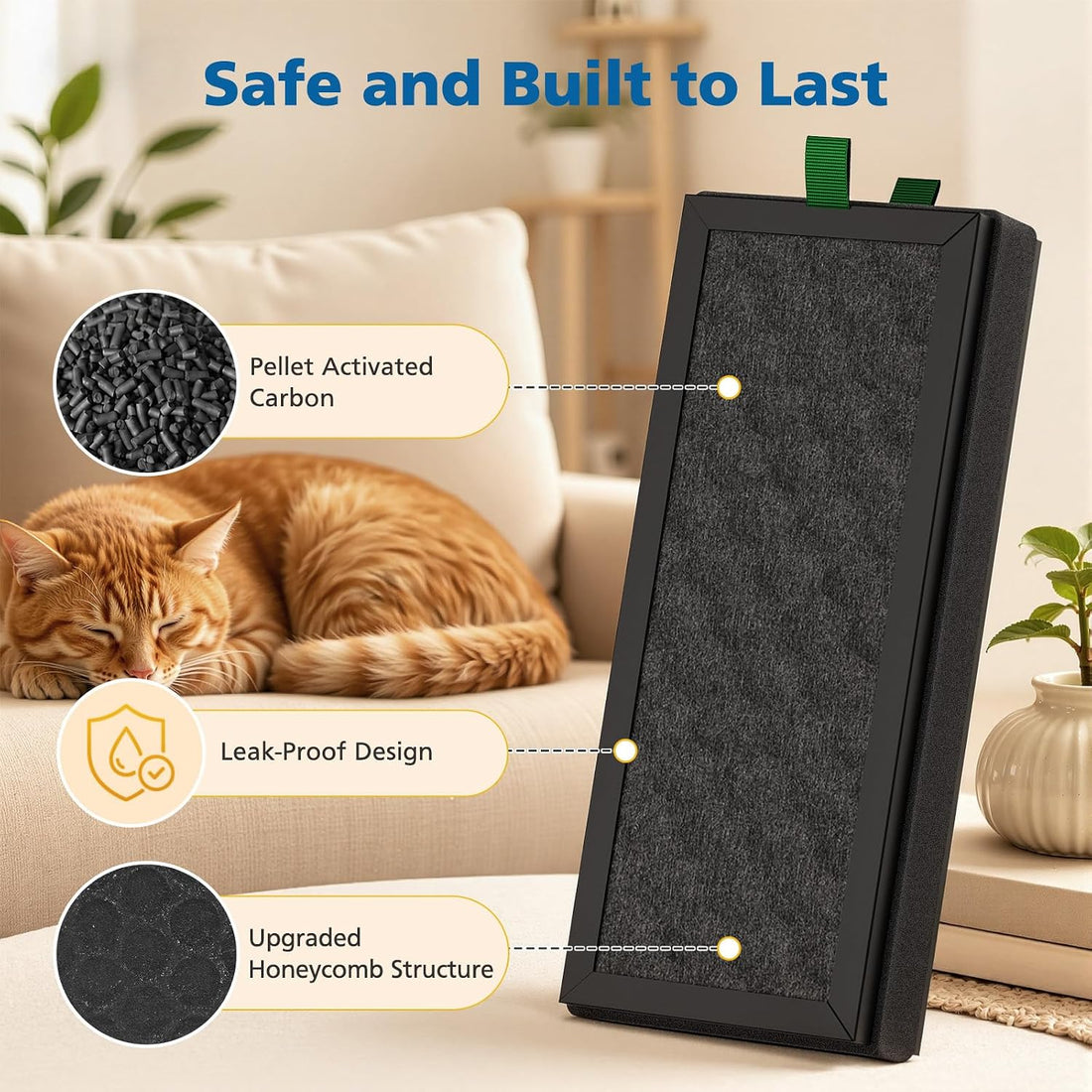 Activated Carbon Filters for PETLIBRO Luma Automatic Cat Litter Box