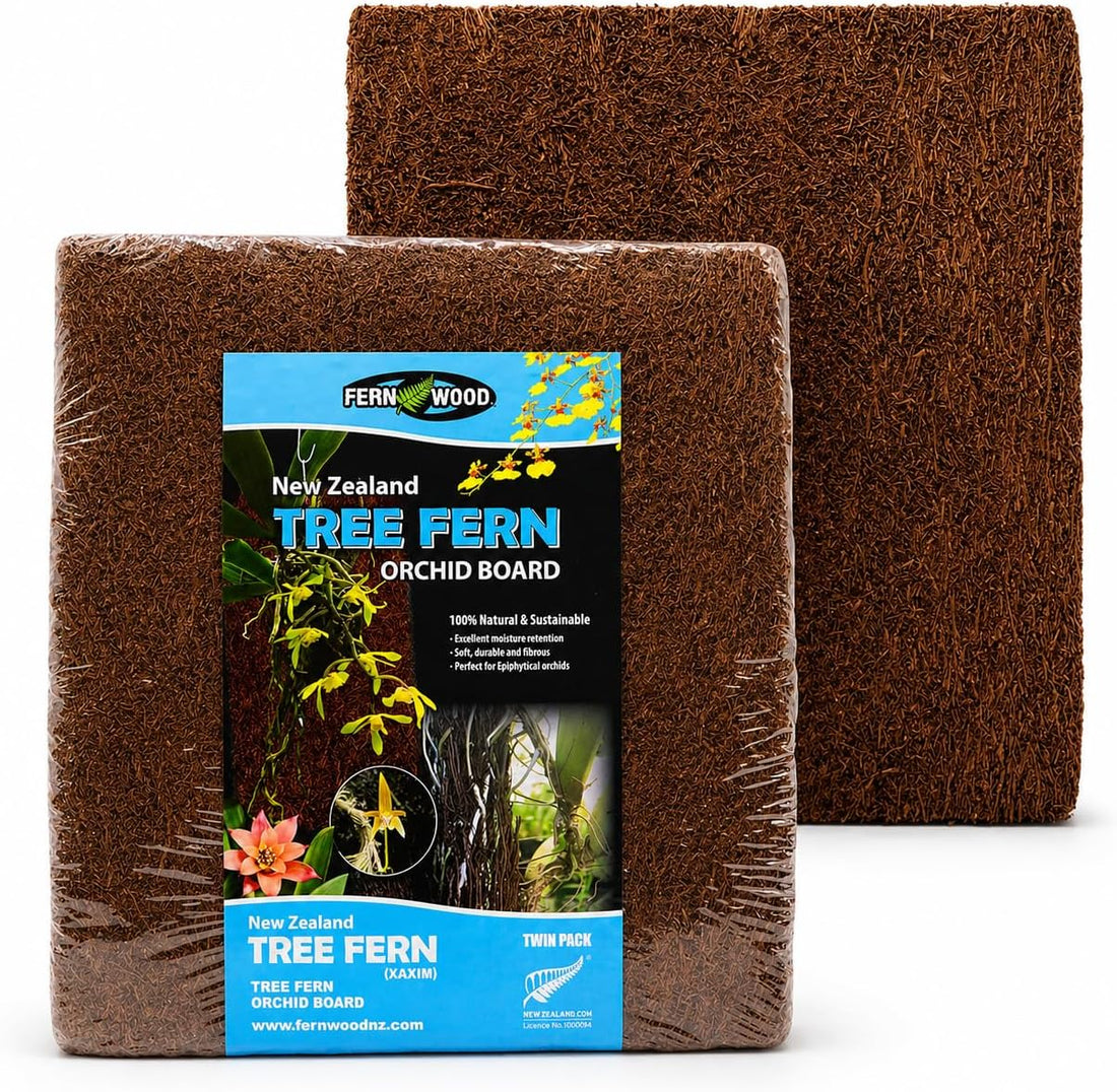 Fernwood New Zealand Tree Fern Orchid Mounting Board - 2 Pack
