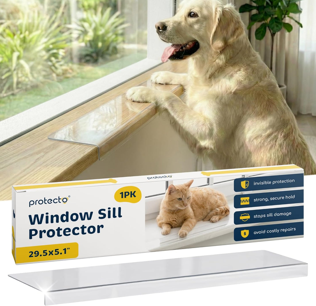 PROTECTO 2-Pack Window Sill Protector from Dogs & Cats, 35.5 x 5.1 in