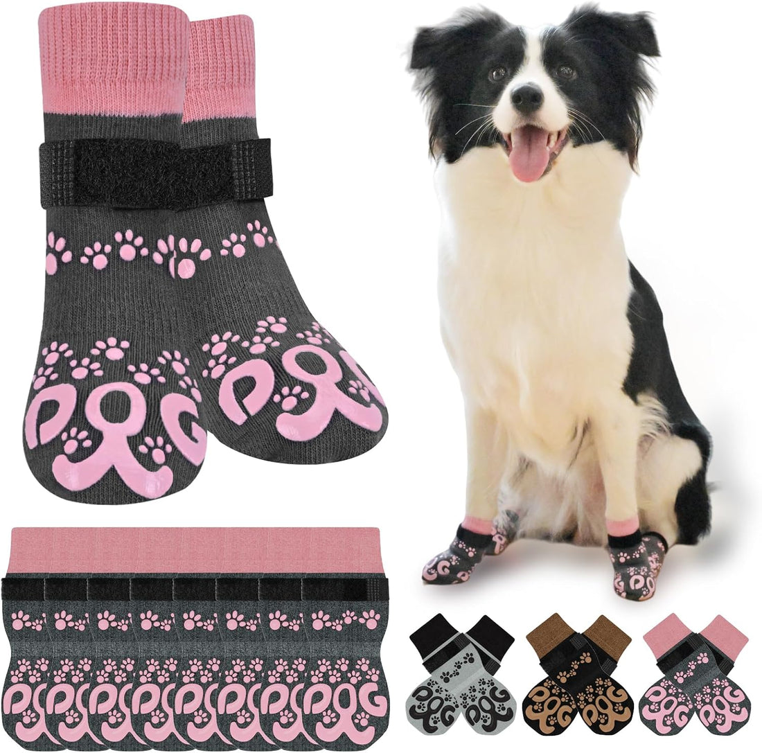 Dog Socks for Hardwood Floors Anti Slip