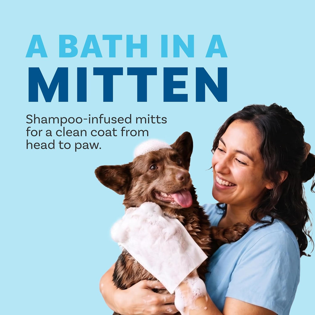 ScrubbyPet No Rinse Pet Wipes- Use Pet Bathing