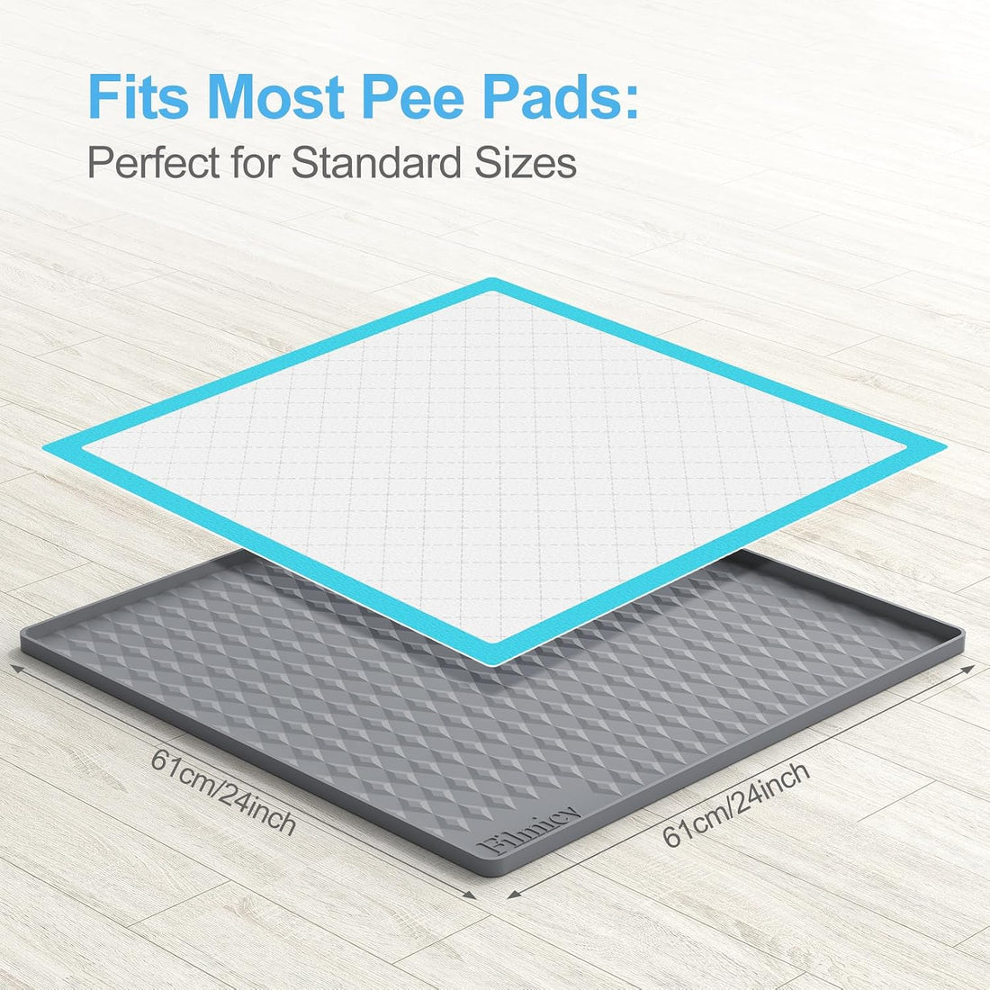 Pee Pad Holder for Dogs,Silicone Dog Puppy Pad Holder
