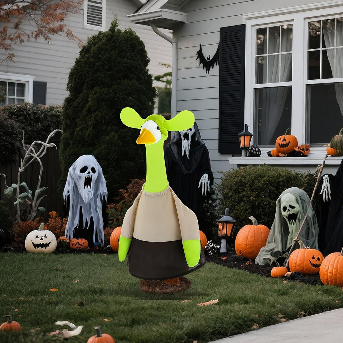 Halloween Porch Goose Outfits for 23" Statue