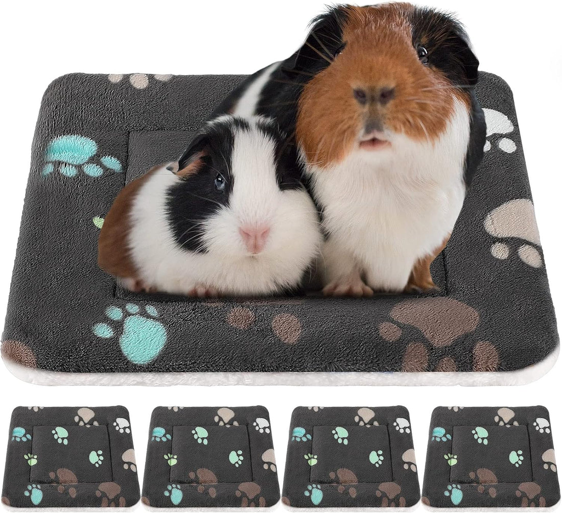 Tuanse 4 Pack Soft Pet Bed Mat Small Dog Crate Fleece
