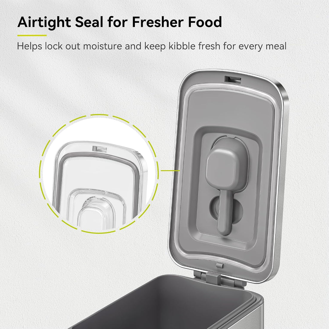 EKO 45 lb Airtight Dog Food Storage Container