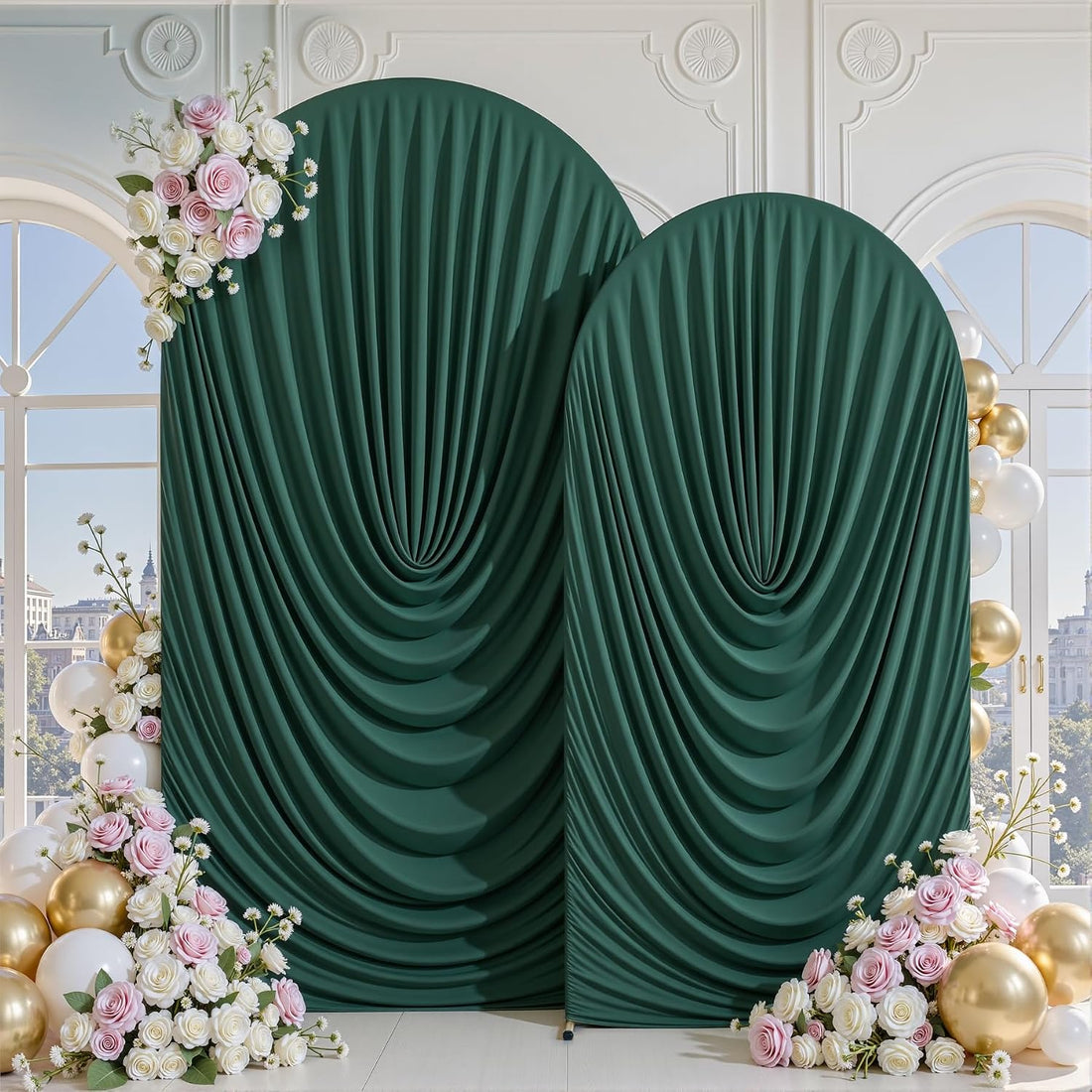 7.2FT & 6FT Elegant Arch Backdrop Cover
