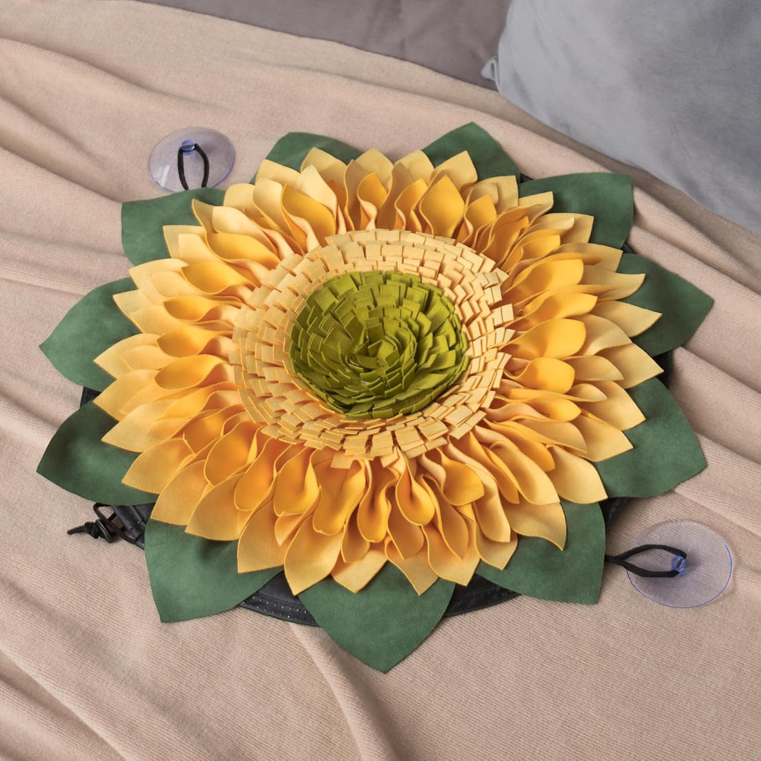Snuffle Mat for Dogs Sunflower
