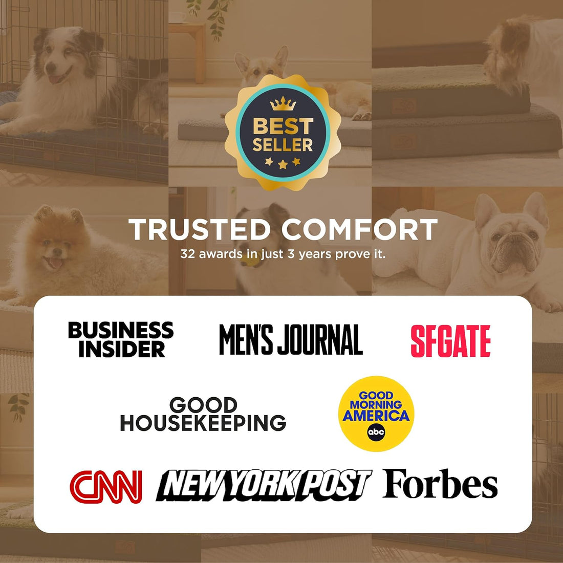 Bedsure Dog Beds Large Sized Dog