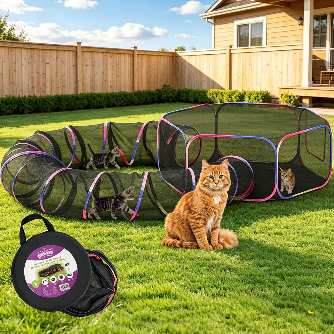 PAWISE Outdoor Cat Enclosure
