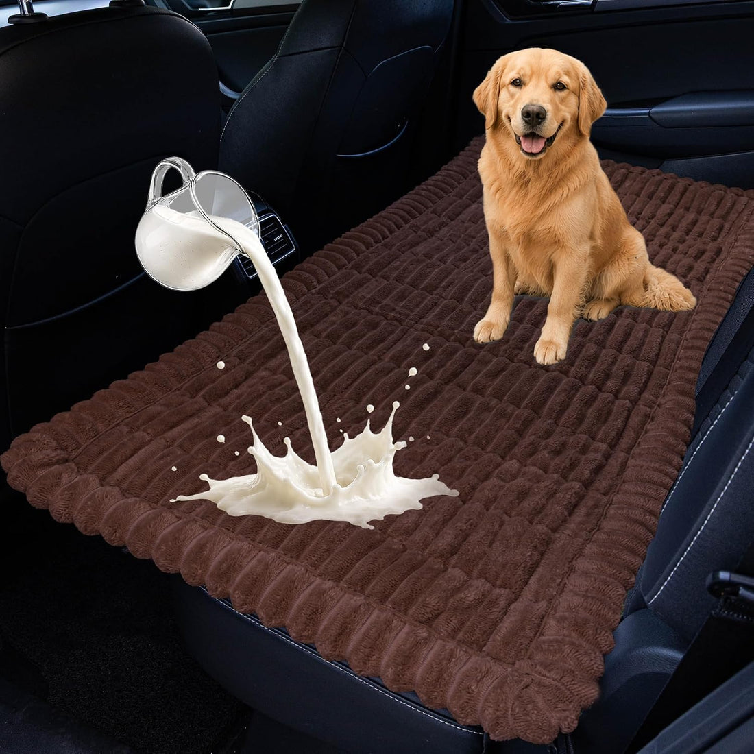 Dog Car Seat Waterproof Bed Cover Back Seat