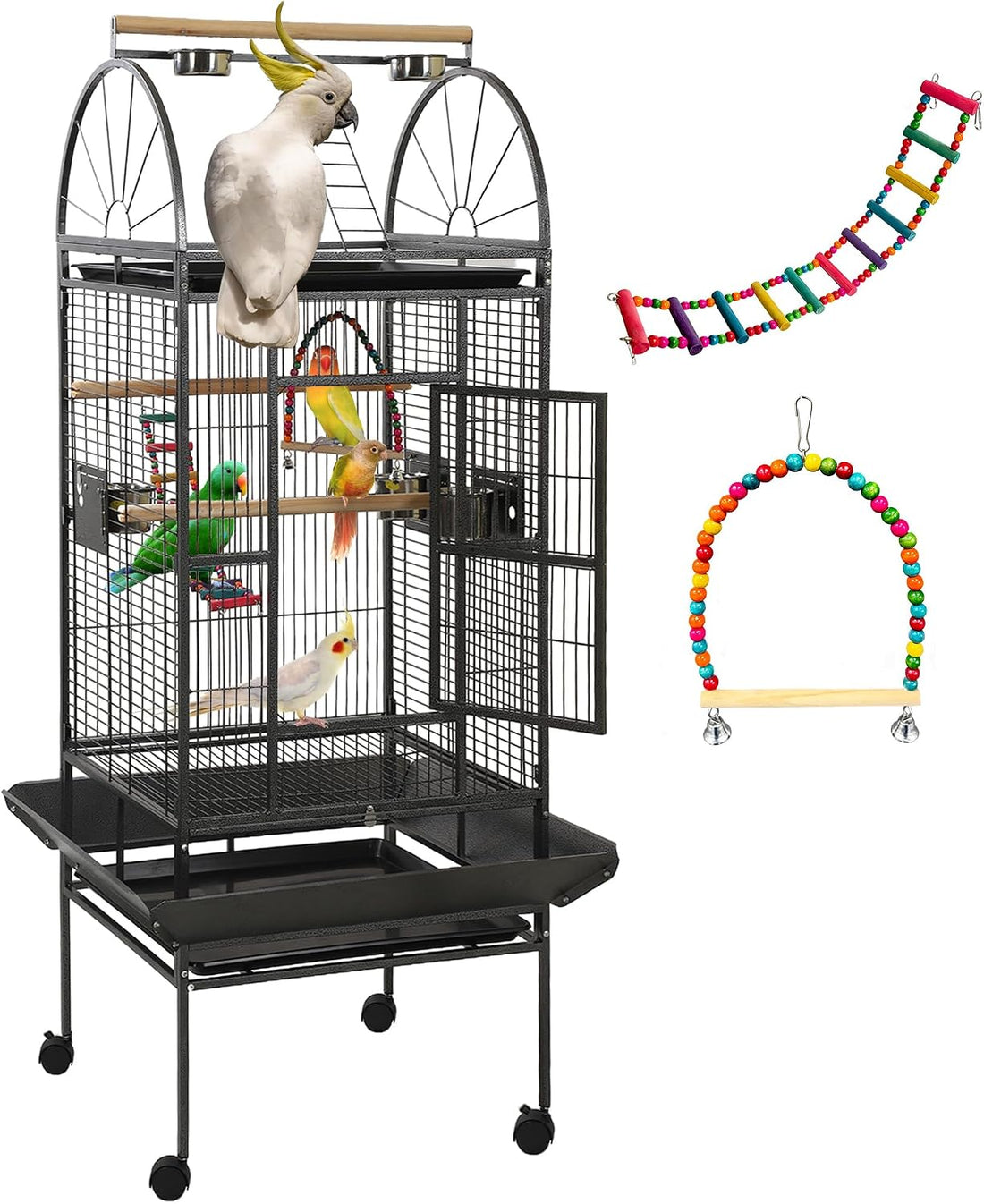 69 inch Large Bird Cages for Parrots,Large Parrot Cages for Large