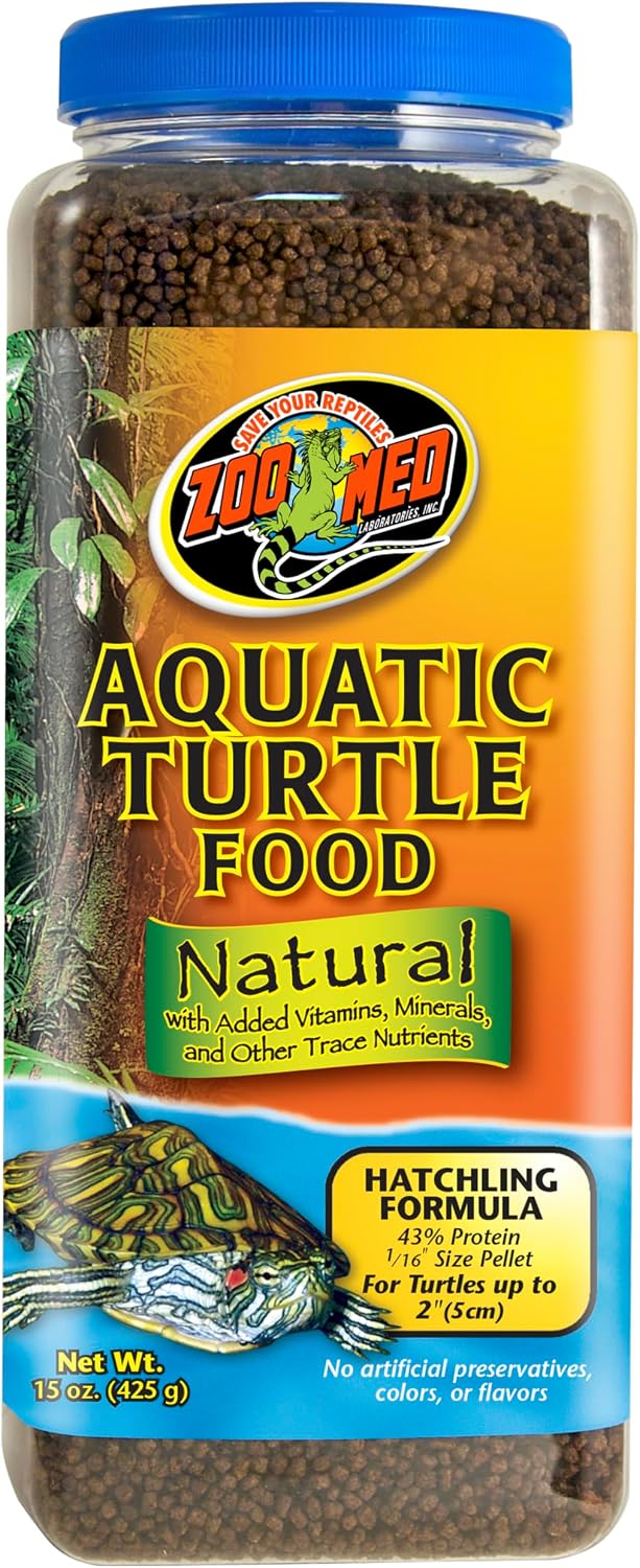 Zoo Med Natural Aquatic Turtle Food, Maintenance Formula, 24-Ounce