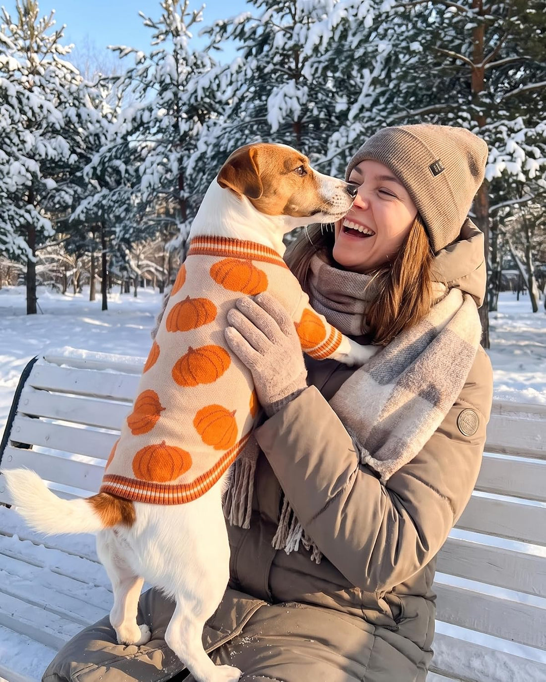 BAOBICUTEDog Sweaters for Small Dogs Cute Dog Clothes for Boy Girl