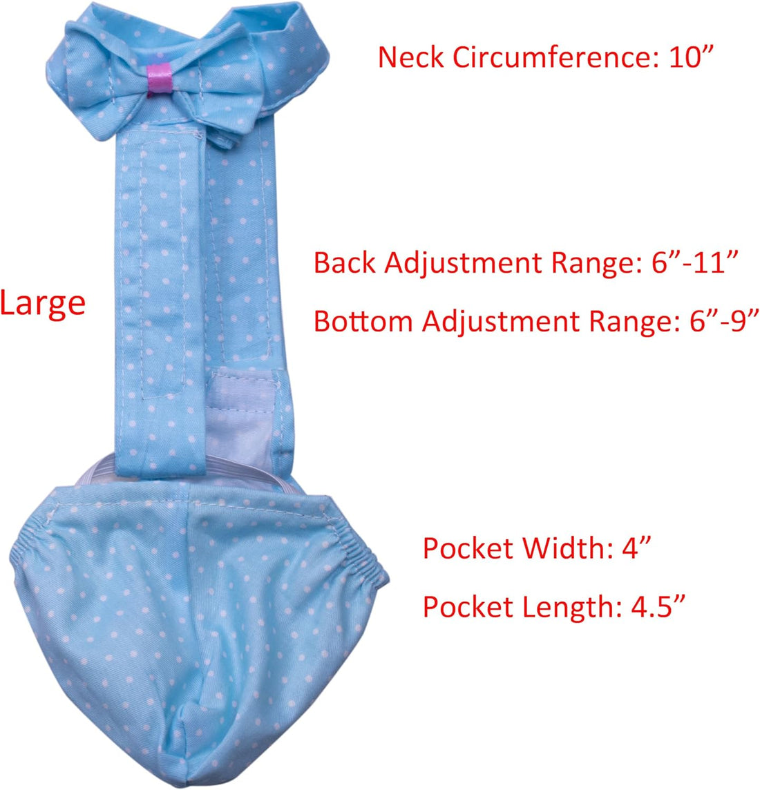 BestParts Adjustable Waterproof Diaper for Goose Duck Chicken S Size