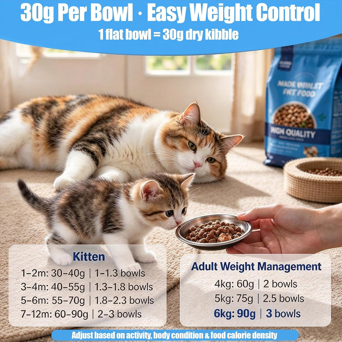 Small Disposable Cat Food Bowls 600 Pack, 30g Portion Cup