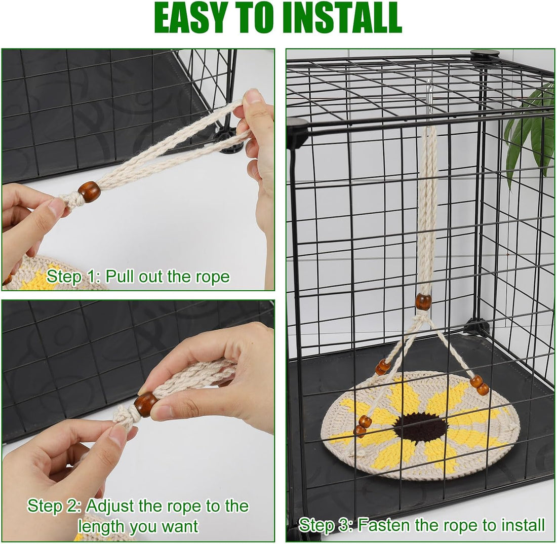 Jspupifip Reptile Hammock Bearded Dragon Accessories Reptile Summer