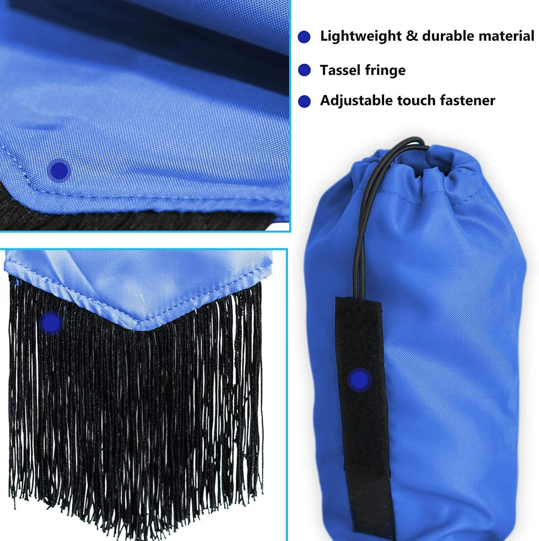 Harrison Howard Horse Tail Bag with Fringe
