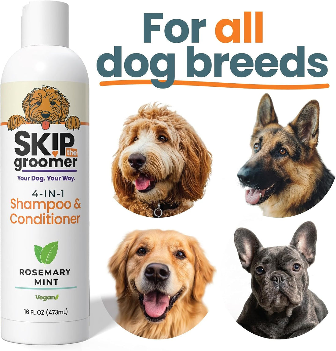 Dog Shampoo & Conditioner for All Breeds – Goldendoodles