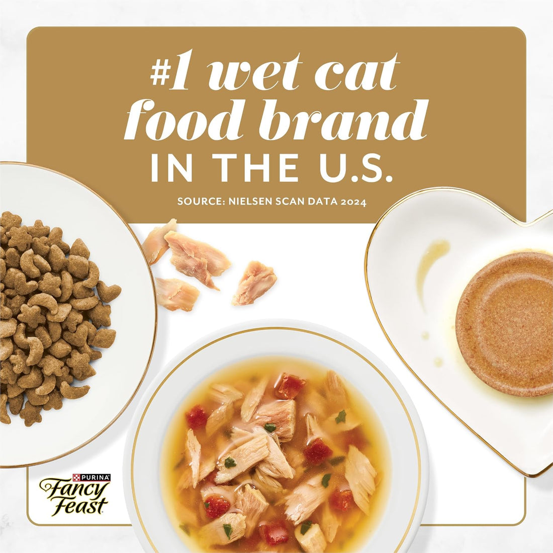 Purina Fancy Feast Savory Centers Wet Cat Food Pate Variety Pack