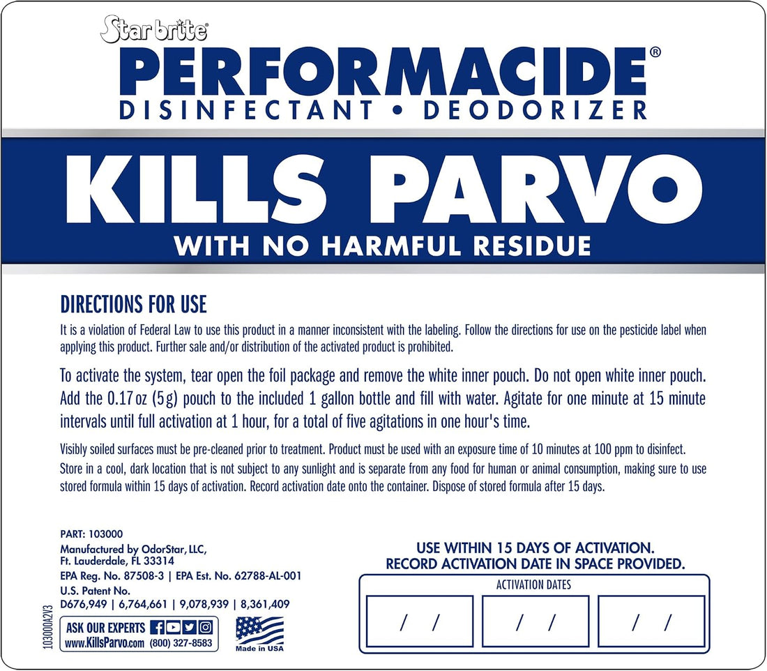 STAR BRITE Performacide Ready to Use Solution - Disinfectant