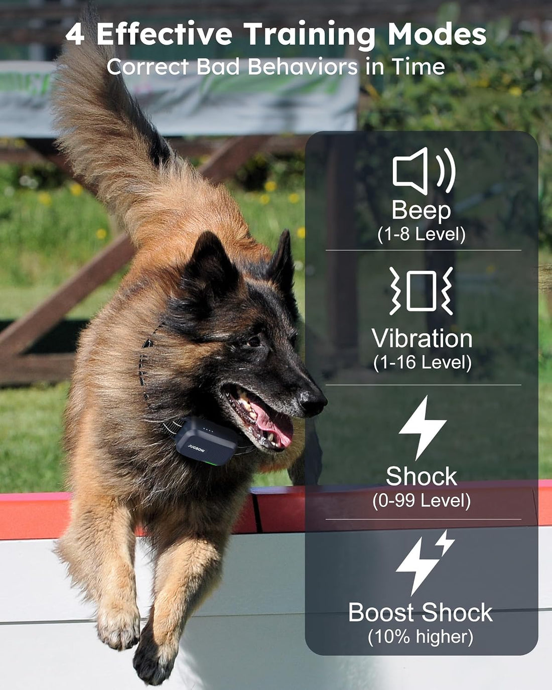 Training Collar for 2 Dogs, 4200FT Dog Shock Collar with Remote