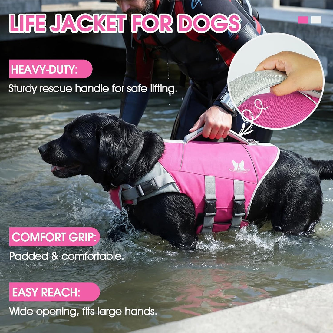 Nanaki Dog Life Jacket Large