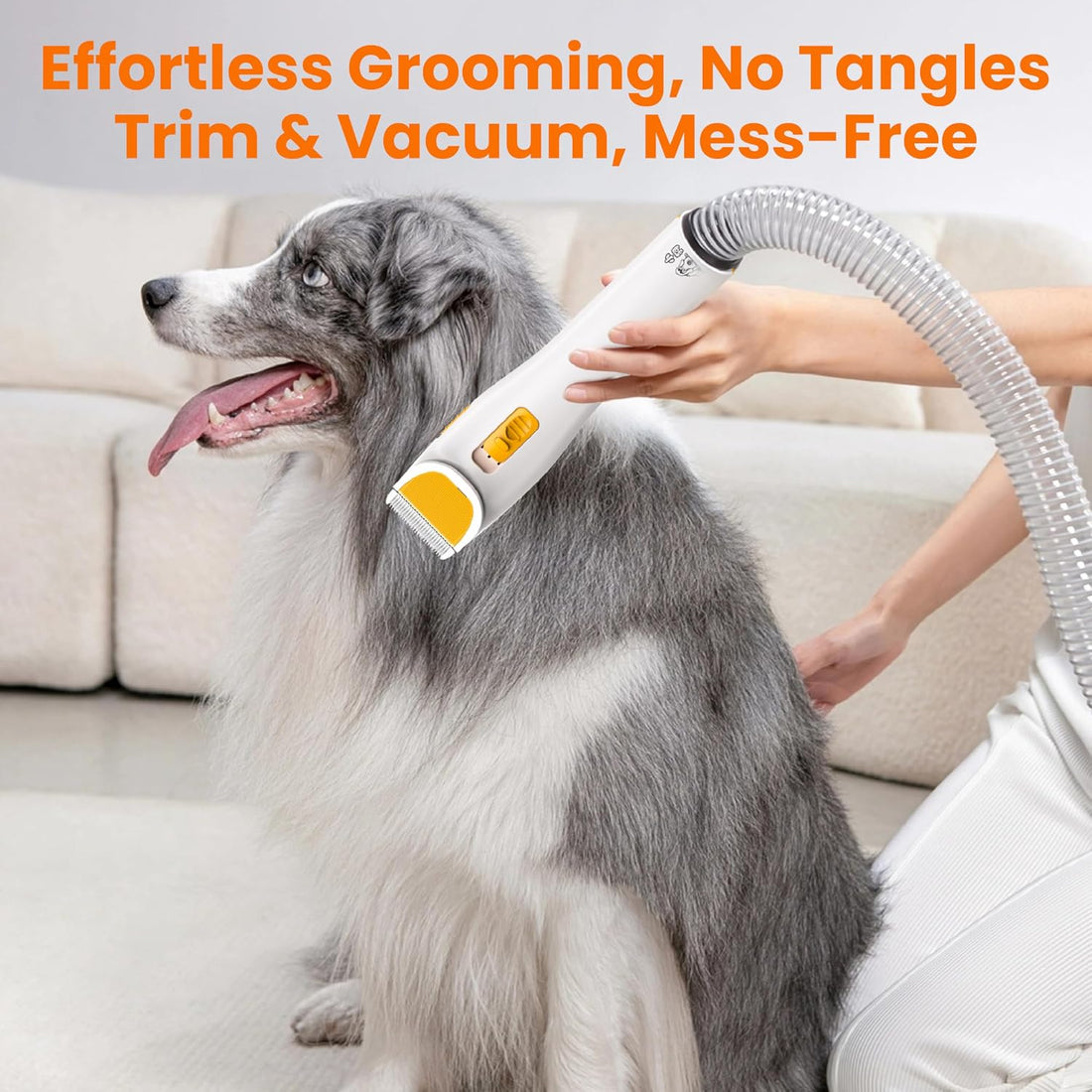 PUPPYOO Grooming Vacuum& Dogs Grooming Kit