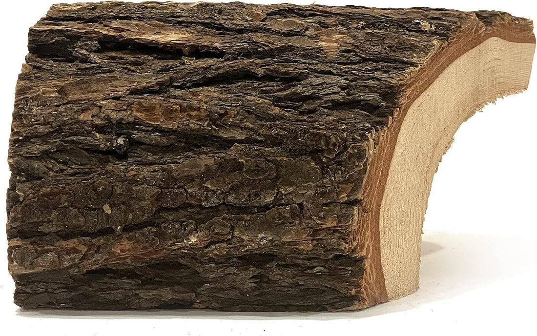 MAC'S Reptile Hideout Half Log, Extra Large