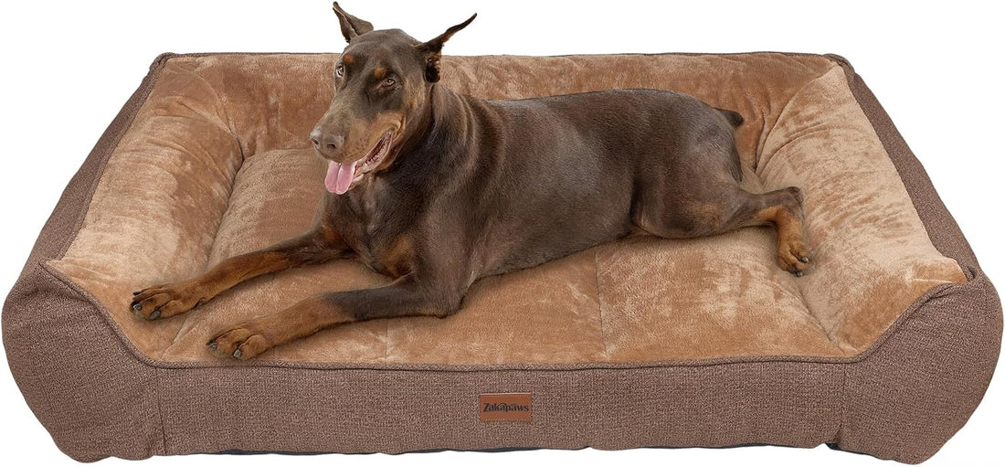 Orthopedic Dog Bed for Large Dogs, Supportive Dog Couch Bed