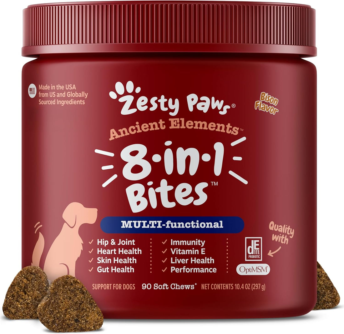 Zesty Paws NAD+ Senior Dog Supplement - Healthy Aging, 60 Capsules