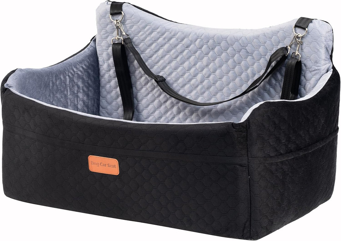 Dog Car Seat for Small Dogs, Elevated Pet Booster Seat
