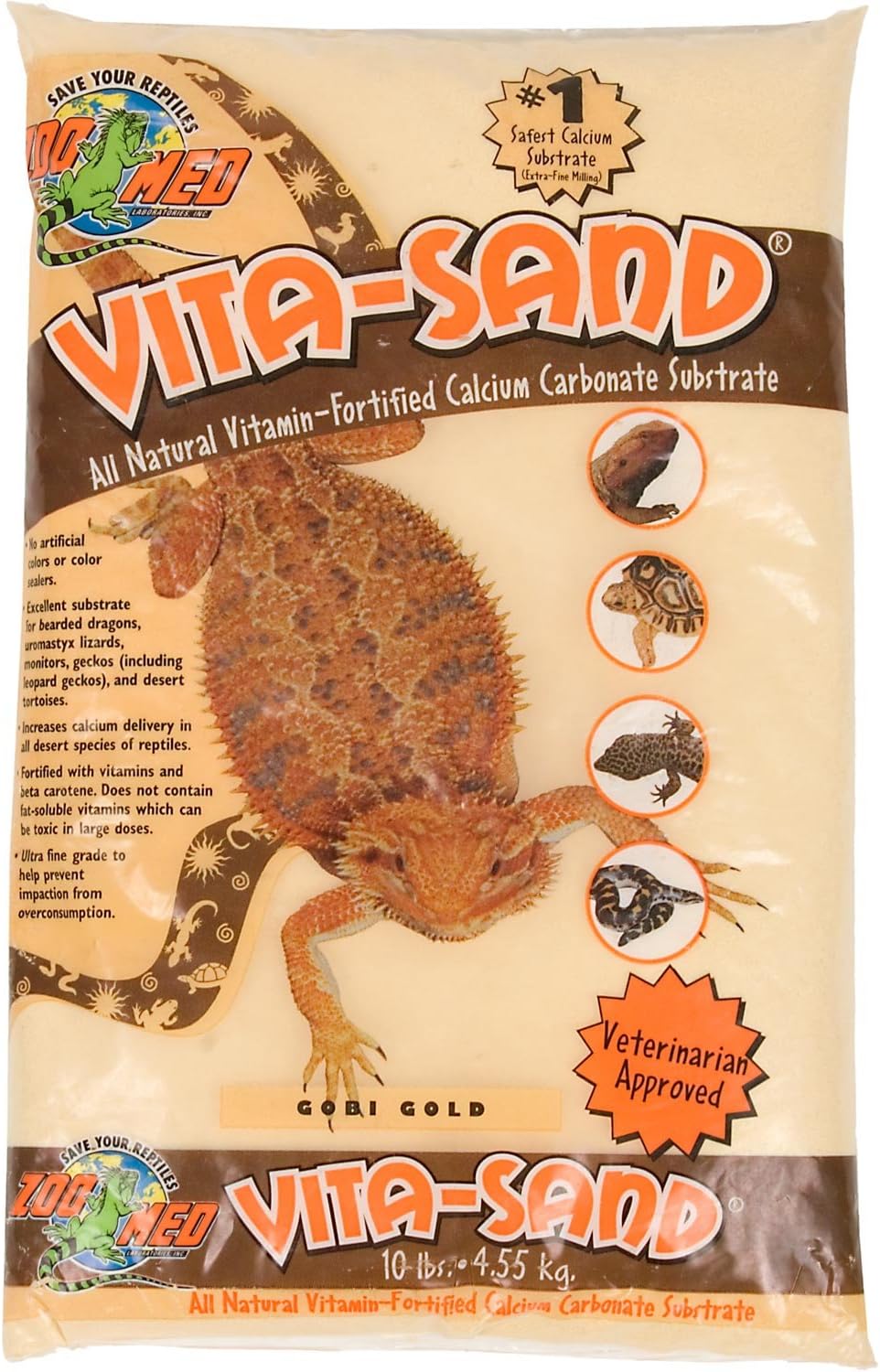 Zoo Med Vita-Sand in Gobi Gold