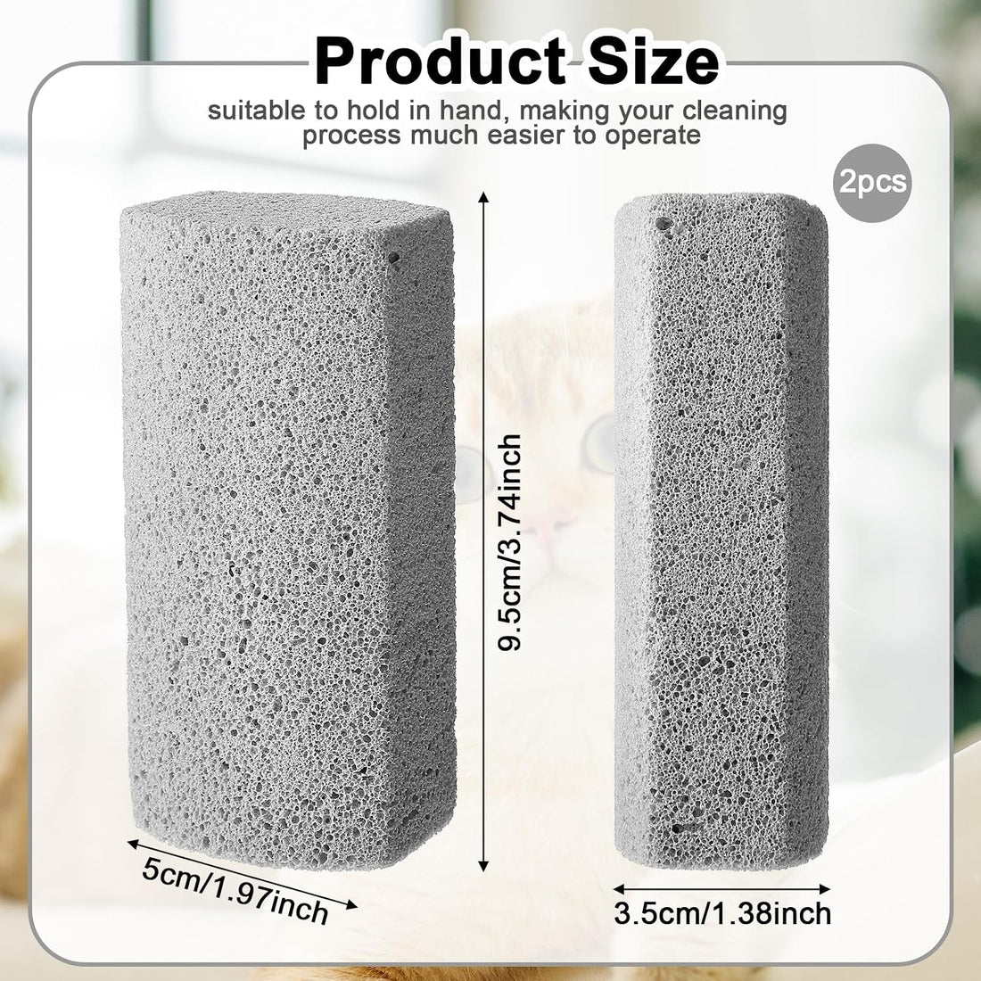 InnoHHustle 2 Pcs Pet Hair Block