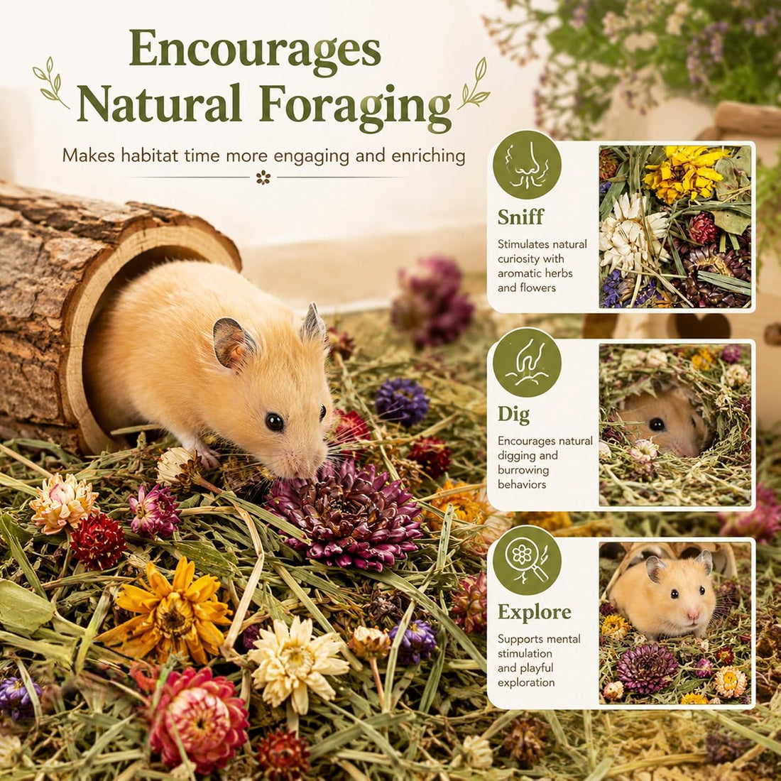 Sukh Hamster Bedding Odor Control