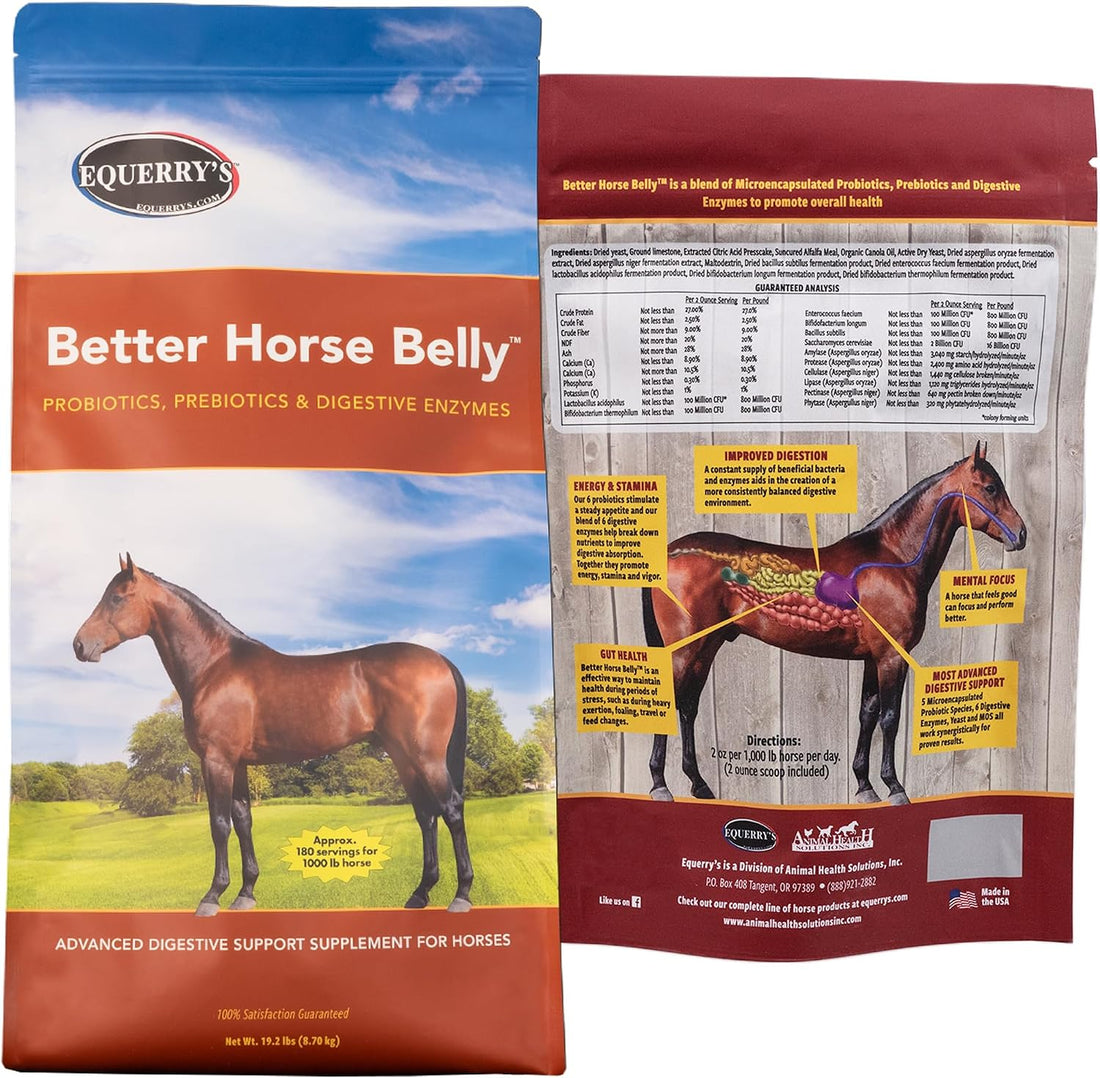 EQUERRY'S Better Horse Belly - Supplement for Horses with Gut Support