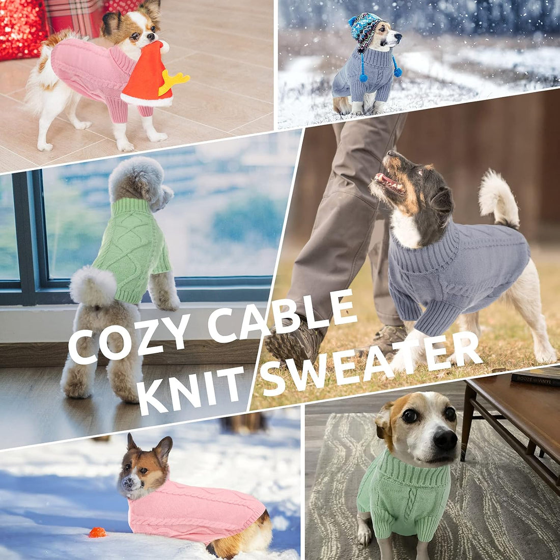 Queenmore Small Dog Sweater for Small Dogs Girl