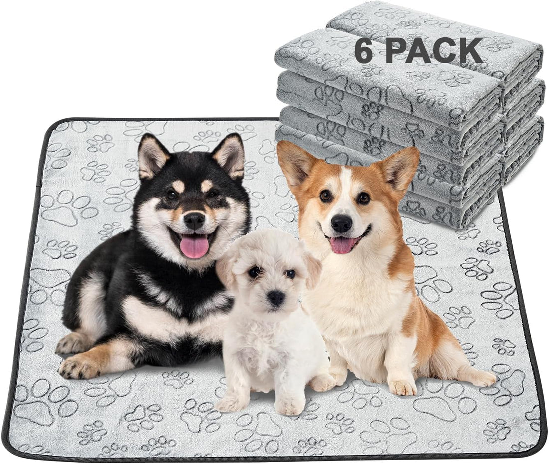 Qeils Reusable Puppy Pads, Washable Pee Pads