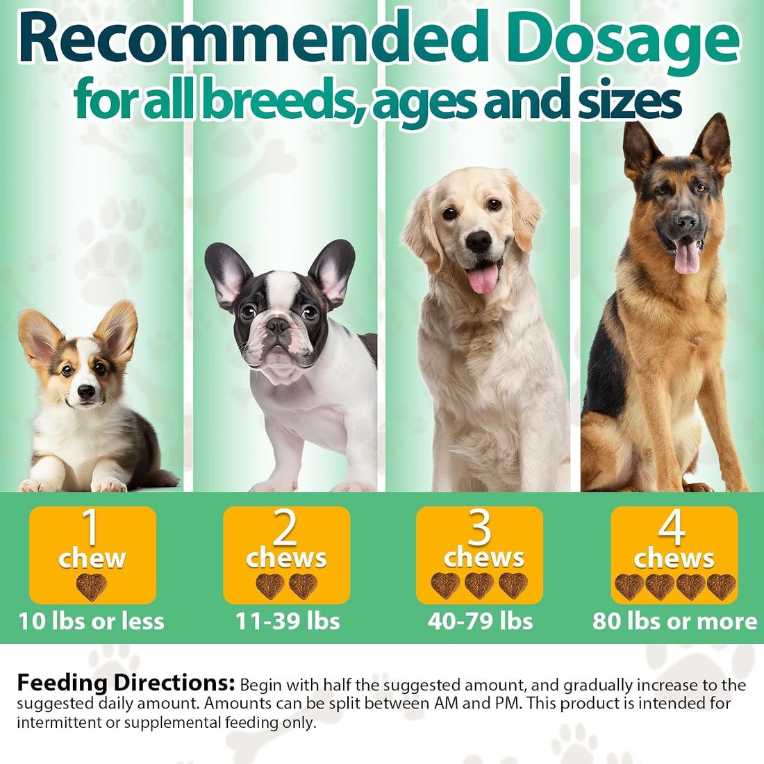 Carmelie Flea and Tick Prevention for Dogs Chewables, 200 Soft Chews