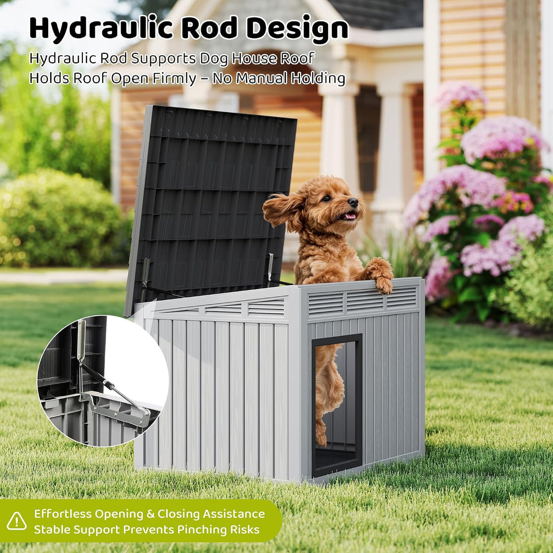 Bifanuo Outdoor Dog House Outdoor for Medium and Small Dog