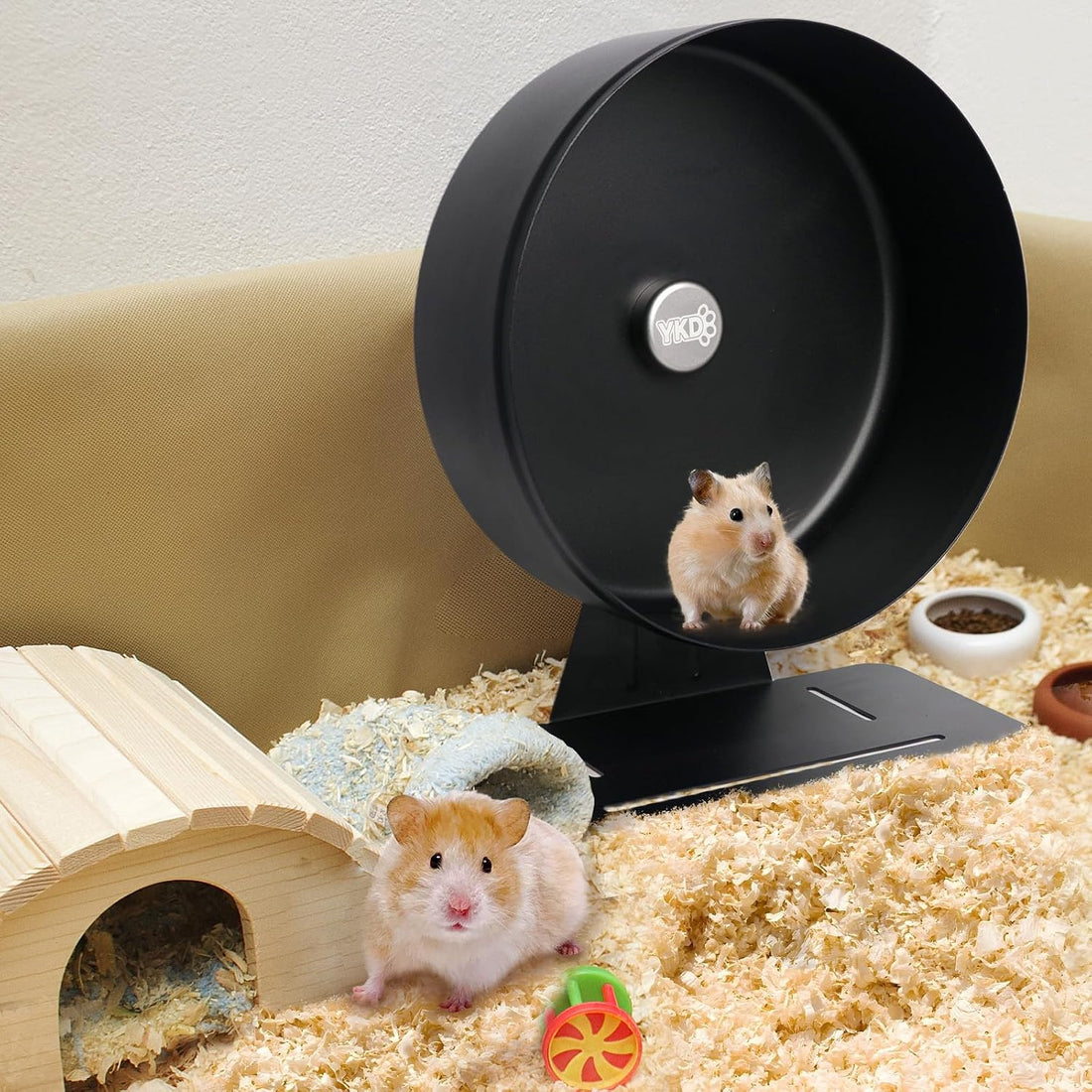 11.8" Aluminum Alloy Silent Hamster Exercise Wheel