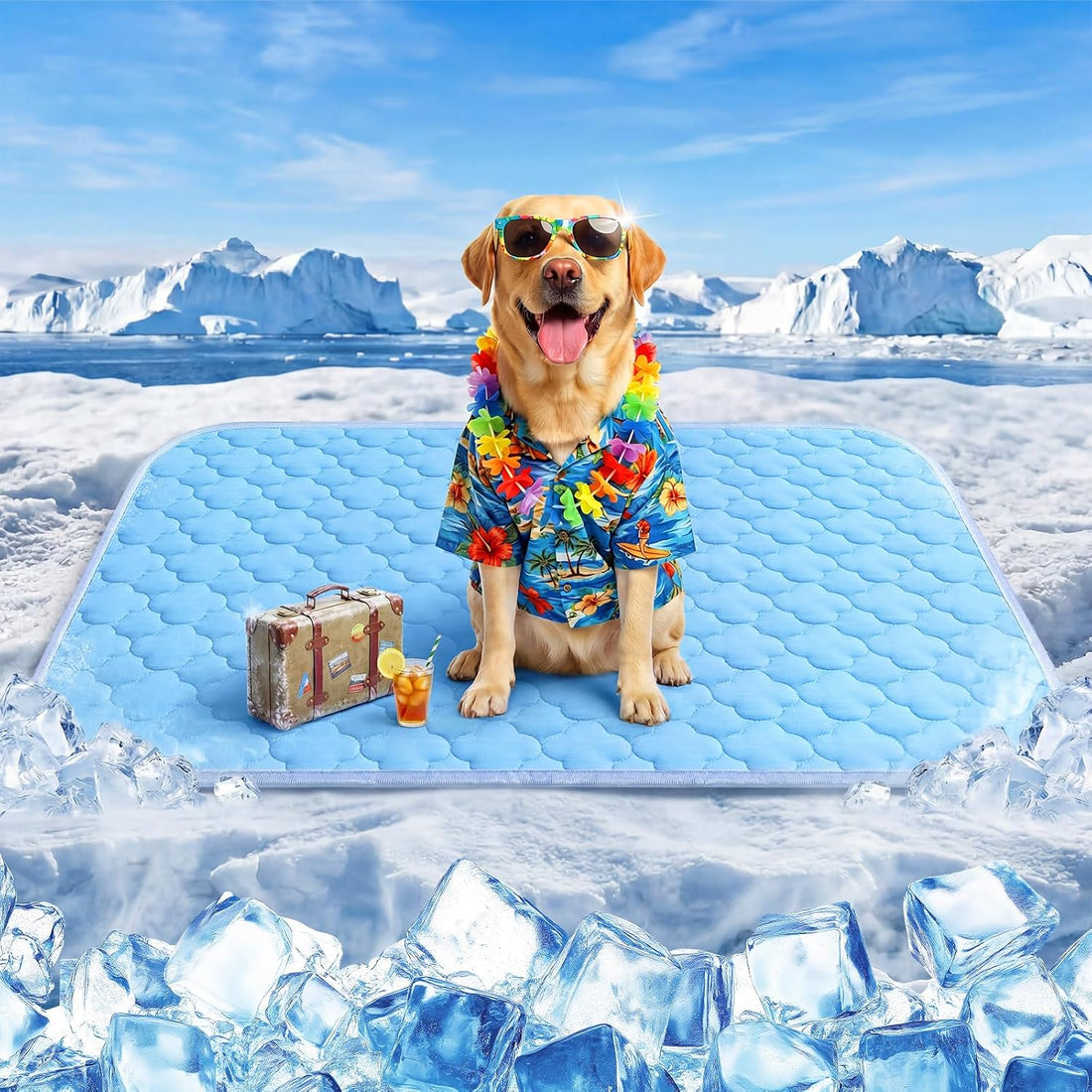 Dog Cooling Mat for Large Dogs