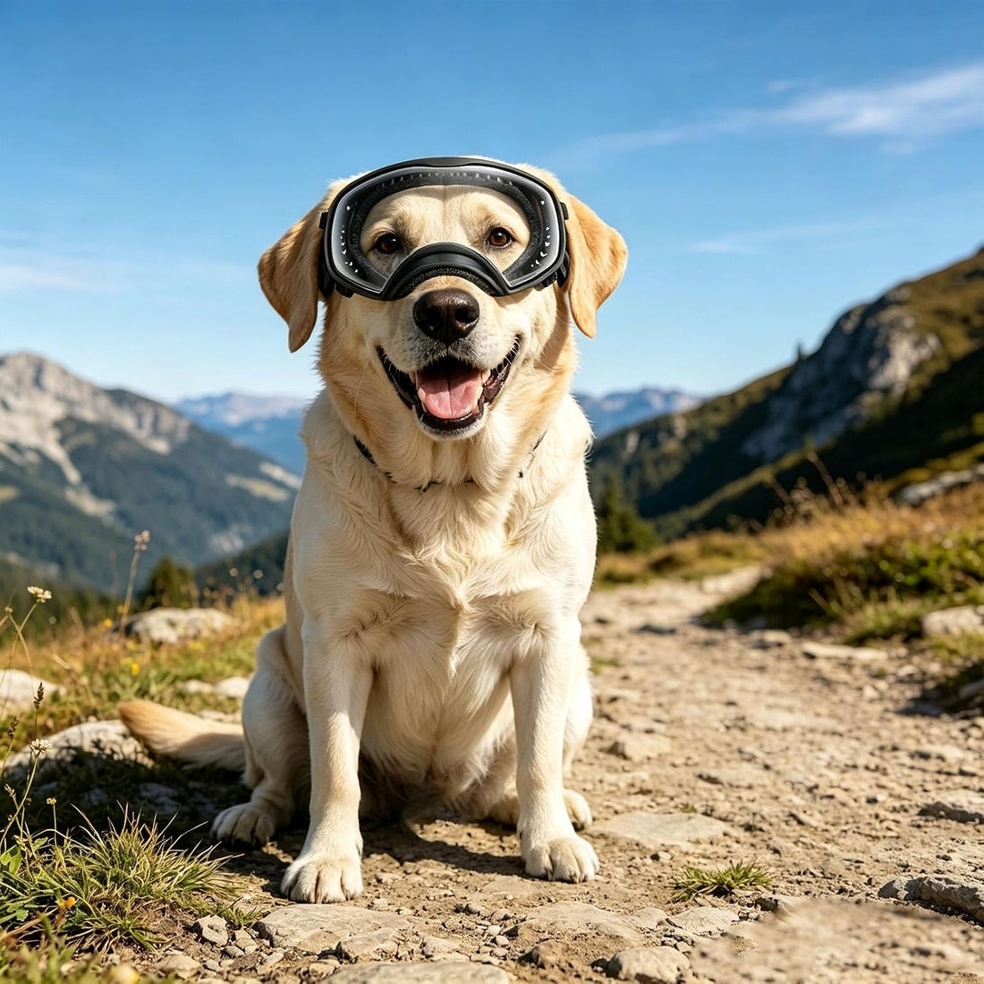 Enjoying Clear Dog Goggles for Large Dogs