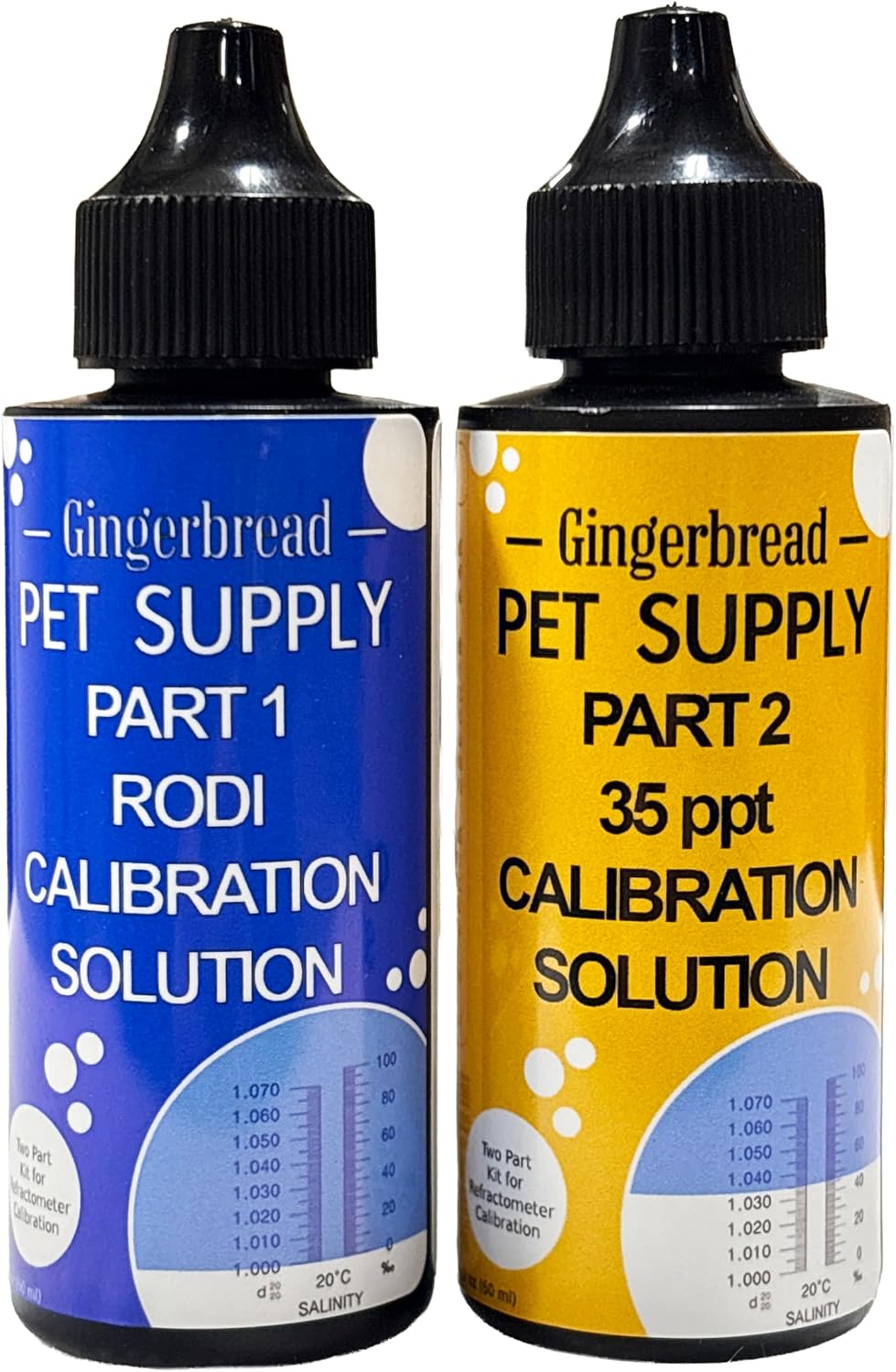 Aquarium Refractometer Calibration Solution Kit