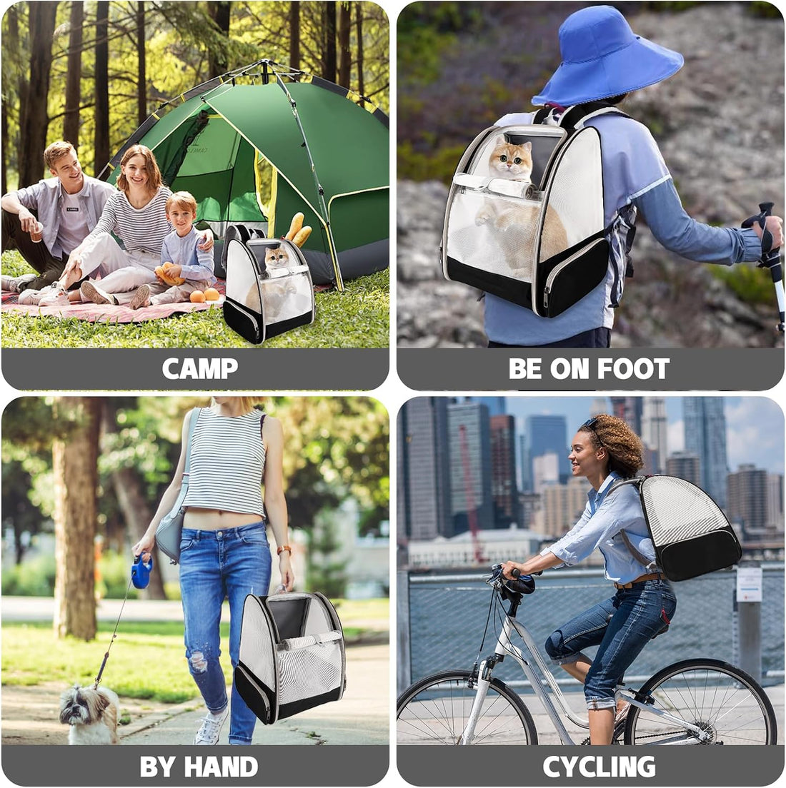 Cat Backpack Carrier,Pet Carrier Airline Approved for Small Dog Cat