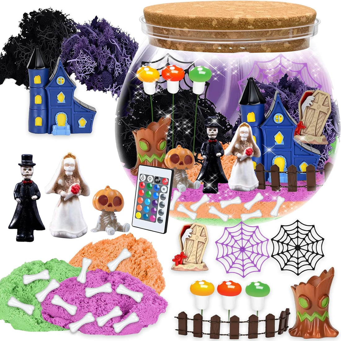 Halloween Terrarium Crafts Kit for Kids