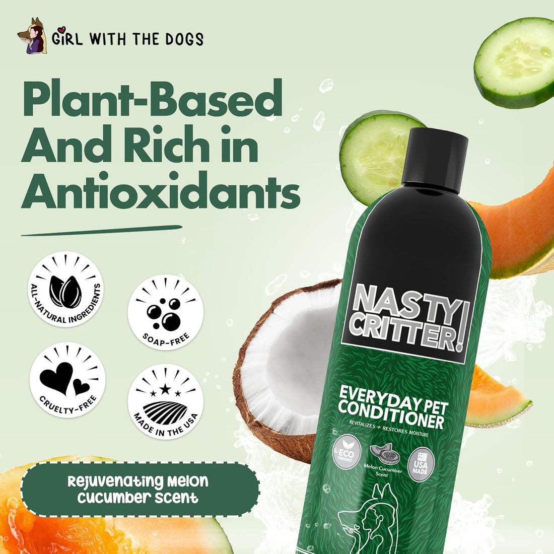 Nasty Critter! by Girl With The Dogs - Made in USA