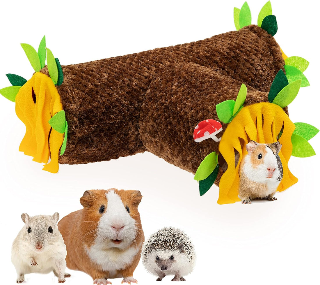 Guinea Pig Hideout, 3 Way Collapsible Small Animal Tunnel Cage